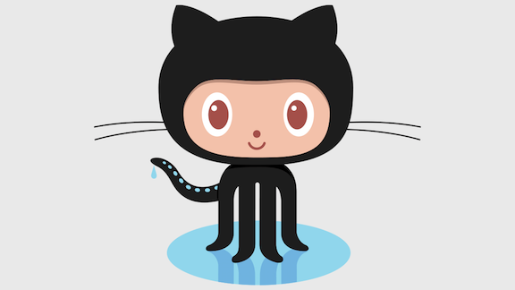 GitHub logo illustration