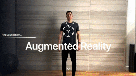 Different Apple products using augmented reality